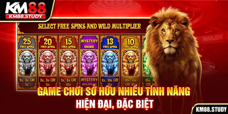 Game chơi sở hữu nhiều tính năng hiện đại, đặc biệt